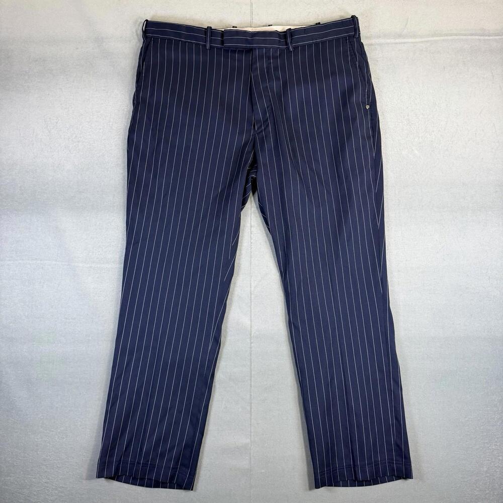 Ralph Lauren RLX USA Pinstripe Pants Mens 38x28* Navy Team Olympics 2018 Golf